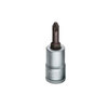 Socket wrench screwdriver 3/8" for Phillips screws PZ type IKS 30 PZD